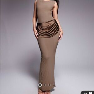 ASOS Brown Maxi Dress